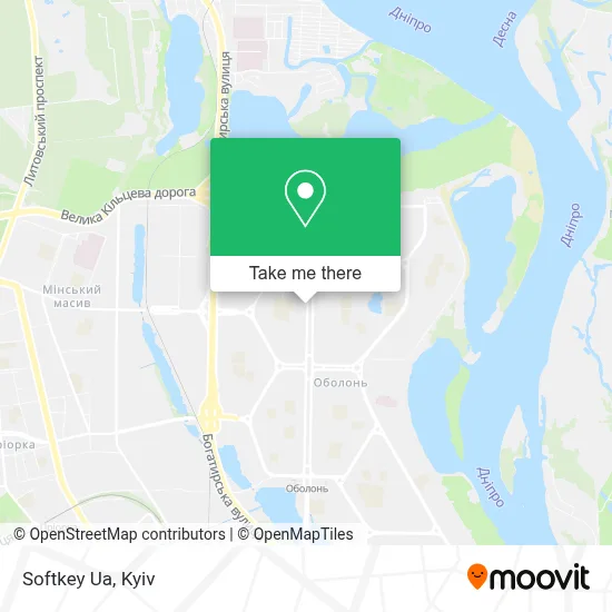 Softkey Ua map
