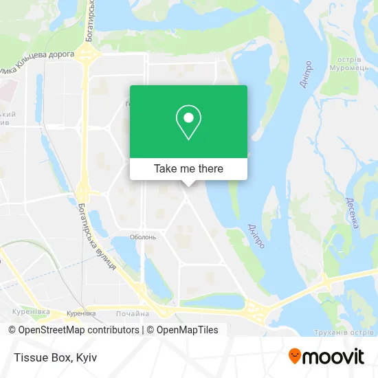 Tissue Box map
