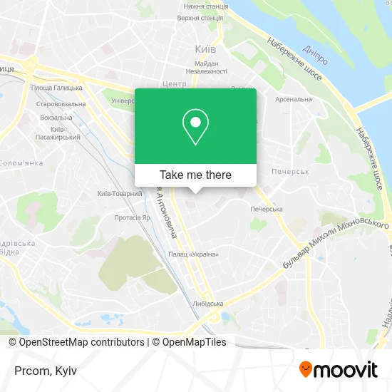 Prcom map