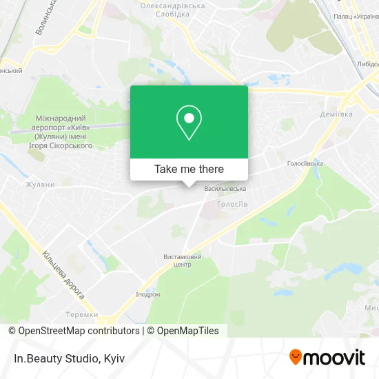 In.Beauty Studio map