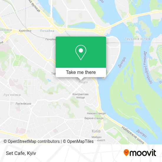 Set Cafe map