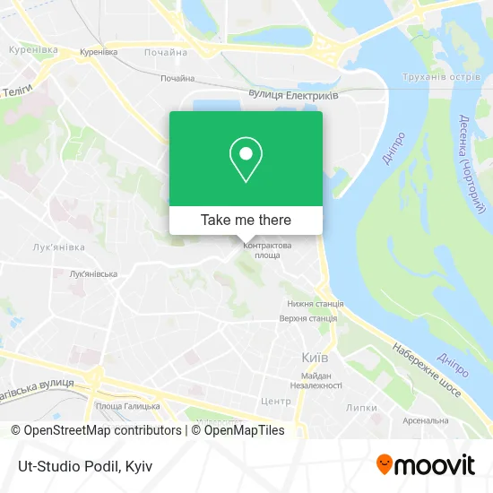 Ut-Studio Podil map