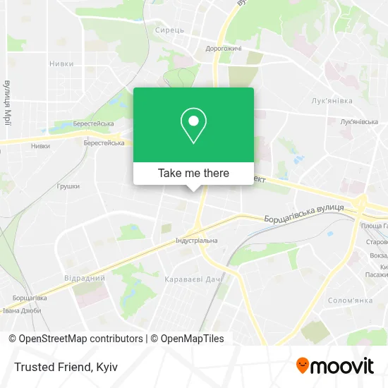 Trusted Friend map