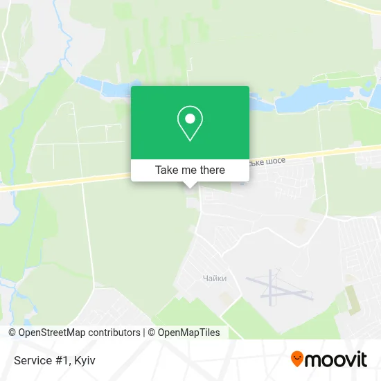 Service #1 map