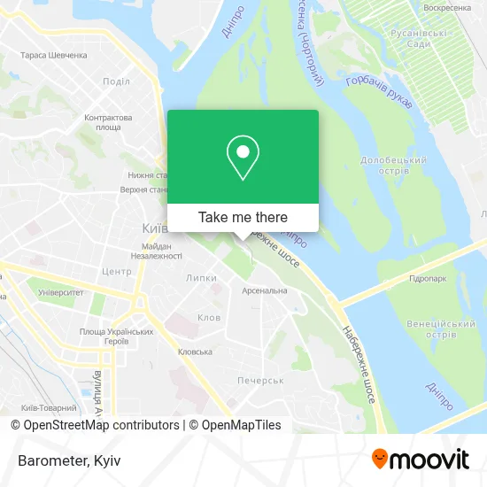 Barometer map