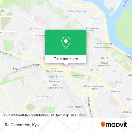 Re-Generation map