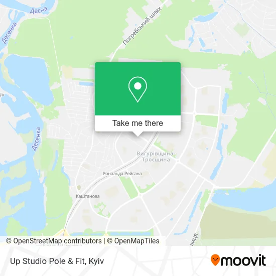 Up Studio Pole & Fit map
