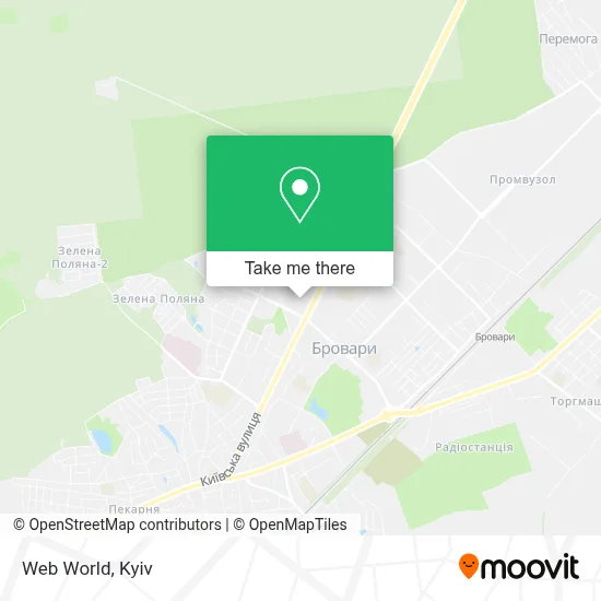 Web World map