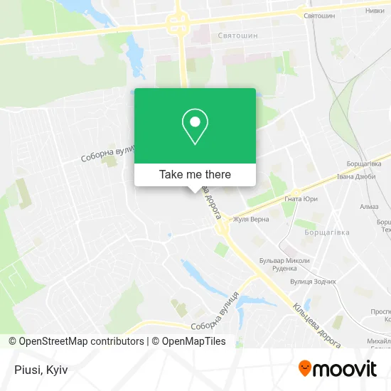 Piusi map