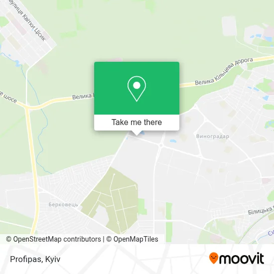 Profipas map