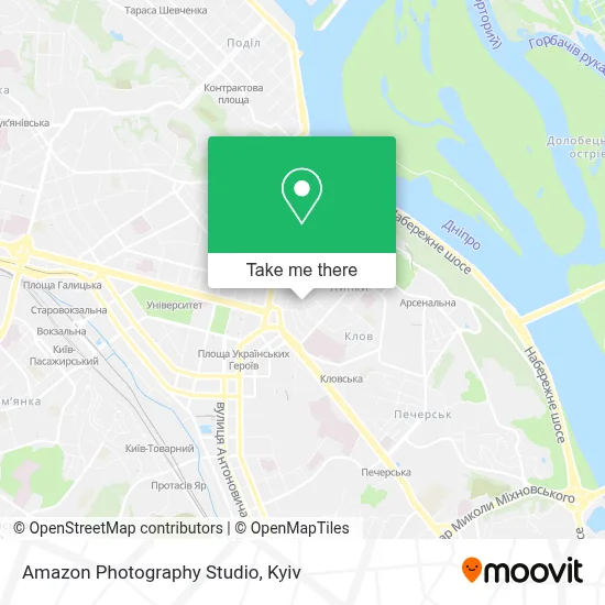 Amazon Photography Studio map