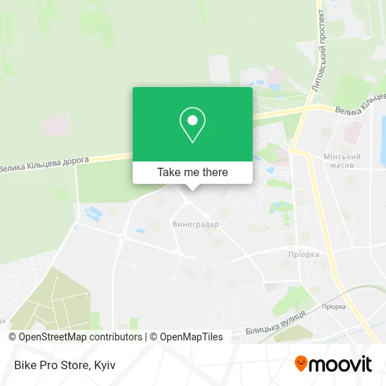Bike Pro Store map