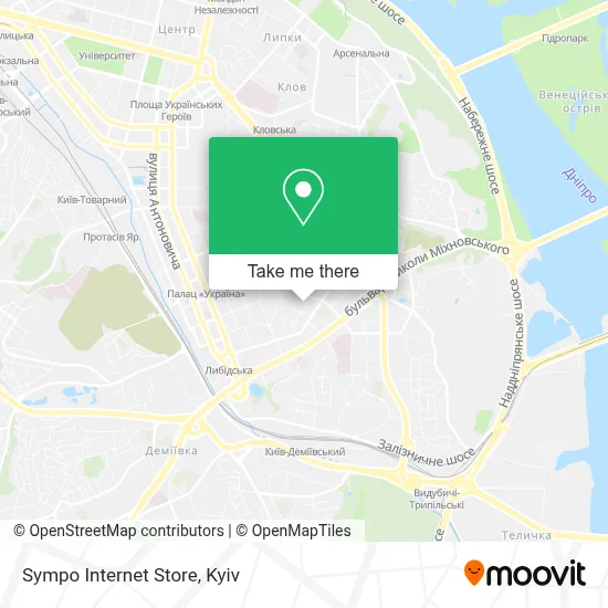Sympo Internet Store map