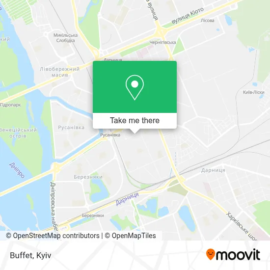 Buffet map