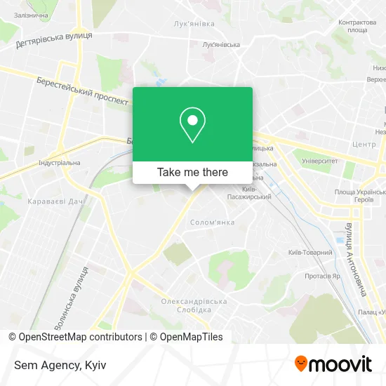 Sem Agency map