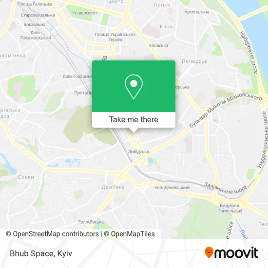Bhub Space map