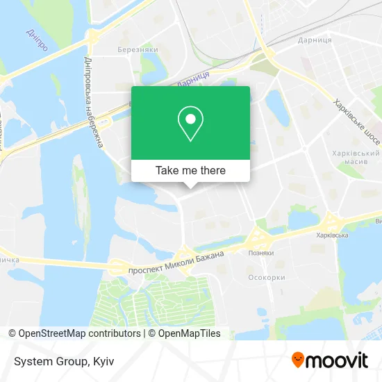 System Group map
