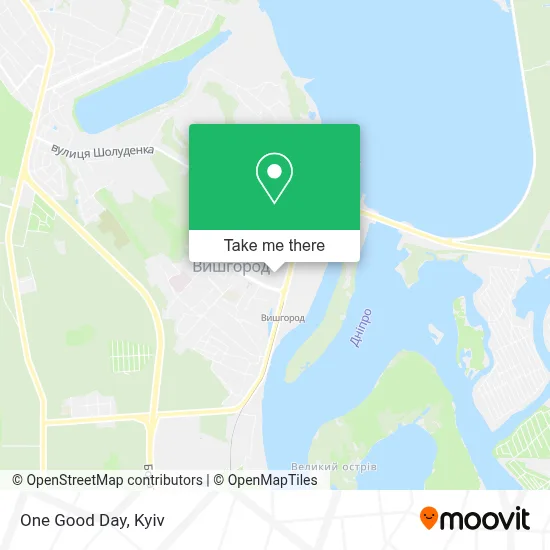 One Good Day map