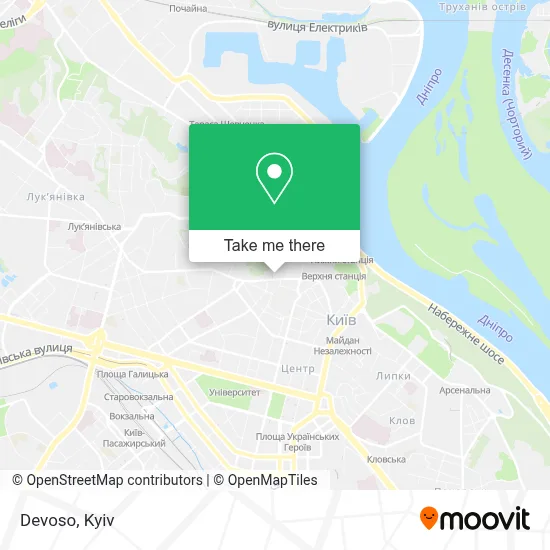 Devoso map