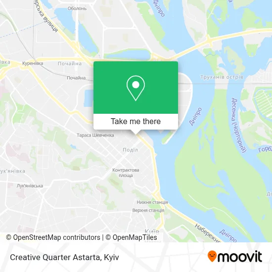 Creative Quarter Astarta map