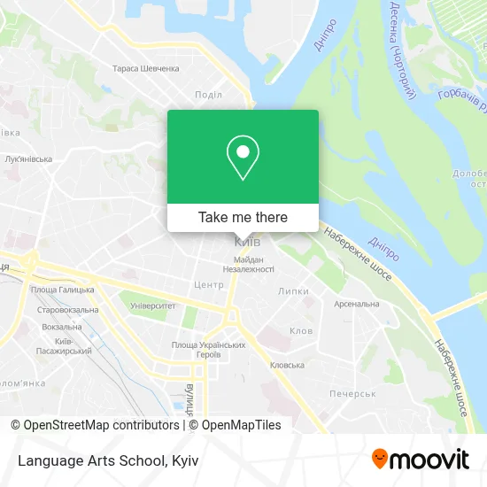 Language Arts School map