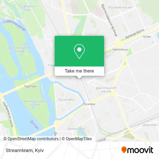 Streamteam map
