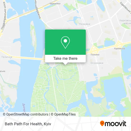 Bath Path For Health map