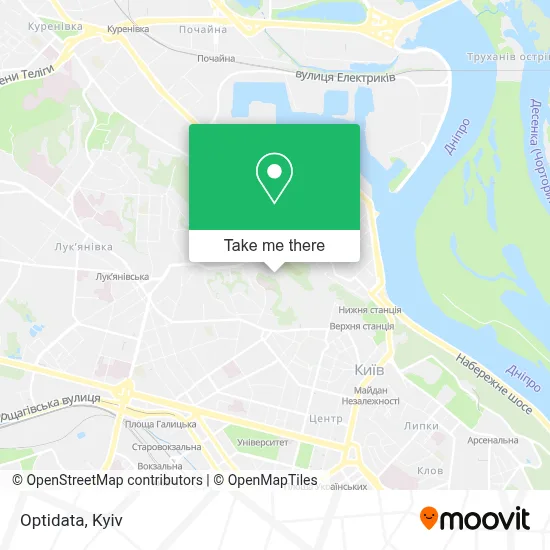 Optidata map