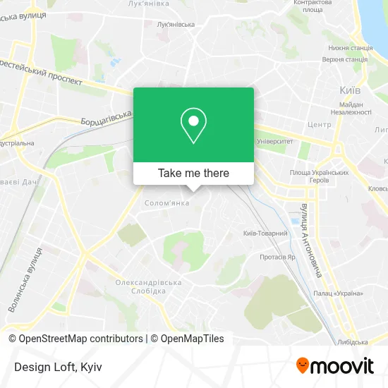 Design Loft map