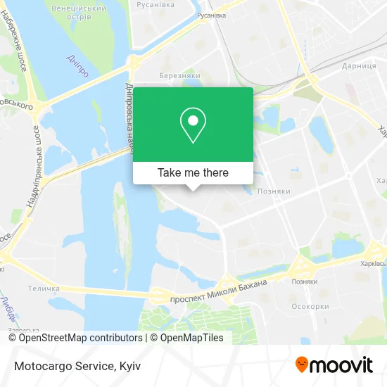 Motocargo Service map