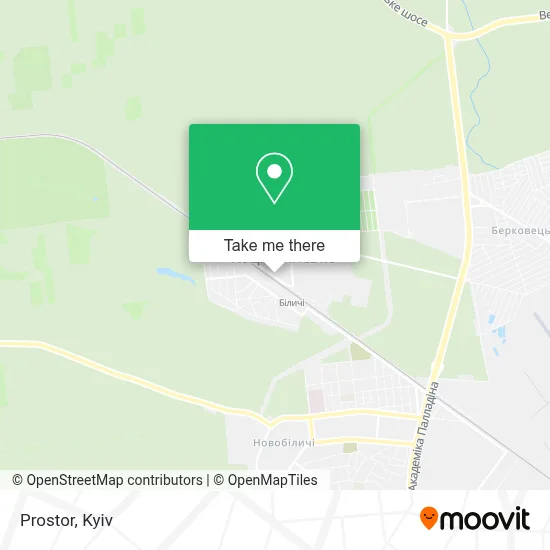 Prostor map