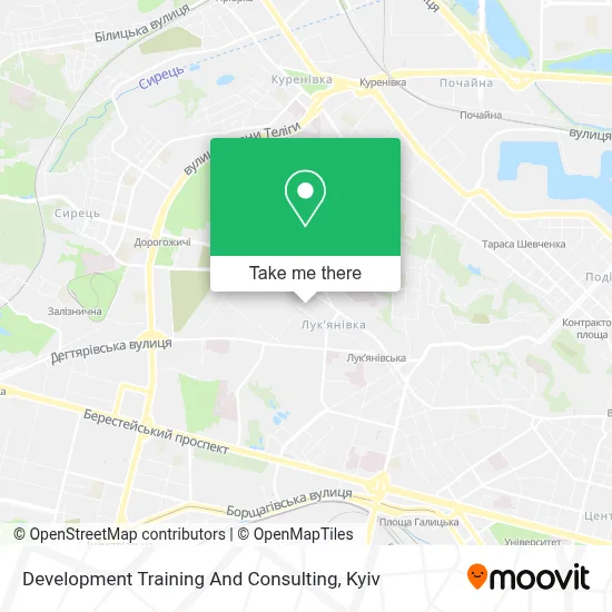 Development Training And Consulting map
