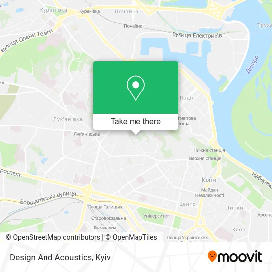 Design And Acoustics map