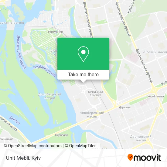 Unit Mebli map