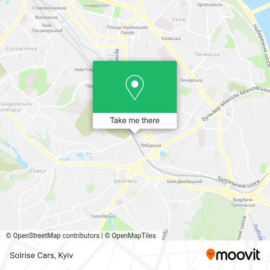 Solrise Cars map