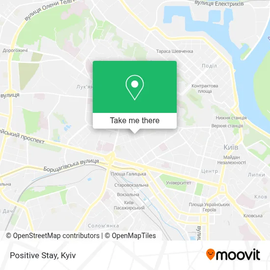 Positive Stay map