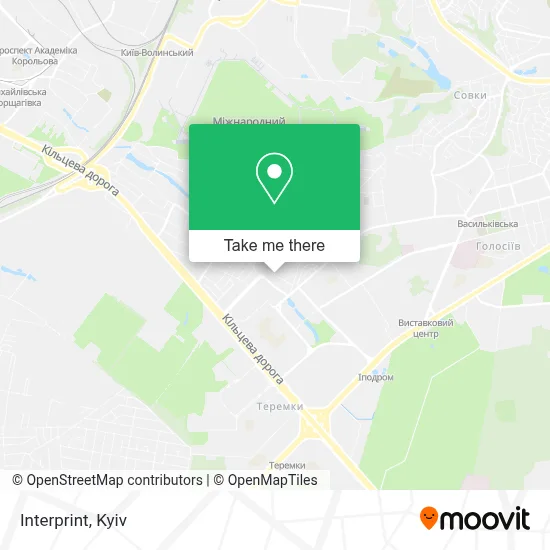 Interprint map