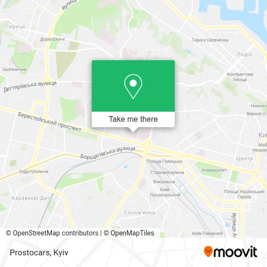 Prostocars map