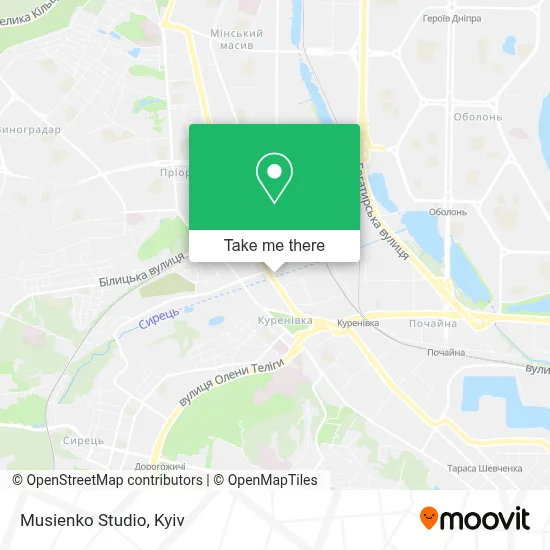 Musienko Studio map