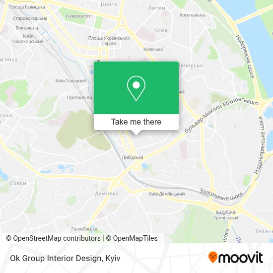 Ok Group Interior Design map