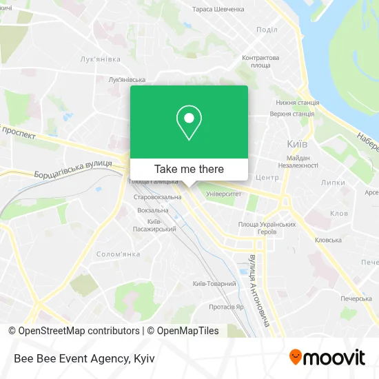 Bee Bee Event Agency map