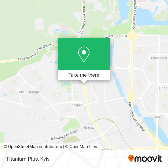 Titanium Plus map