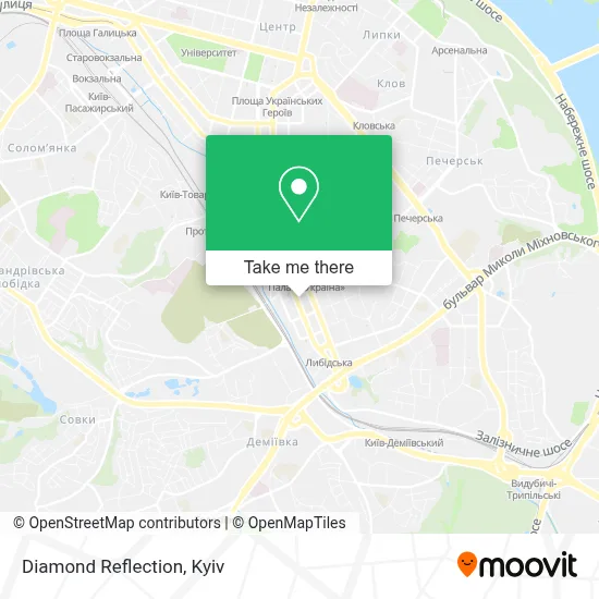 Diamond Reflection map