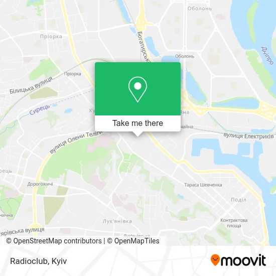 Radioclub map