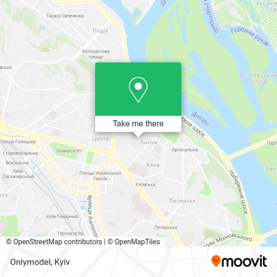 Onlymodel map