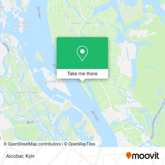 Alcobar map