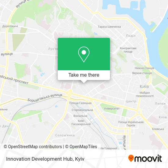 Innovation Development Hub map