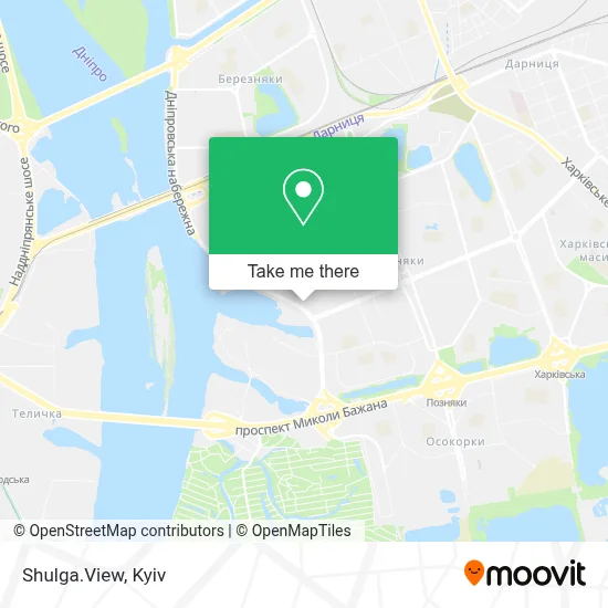 Shulga.View map