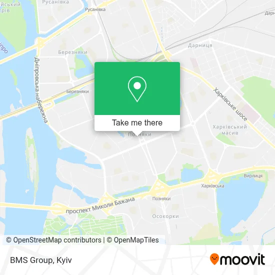 BMS Group map