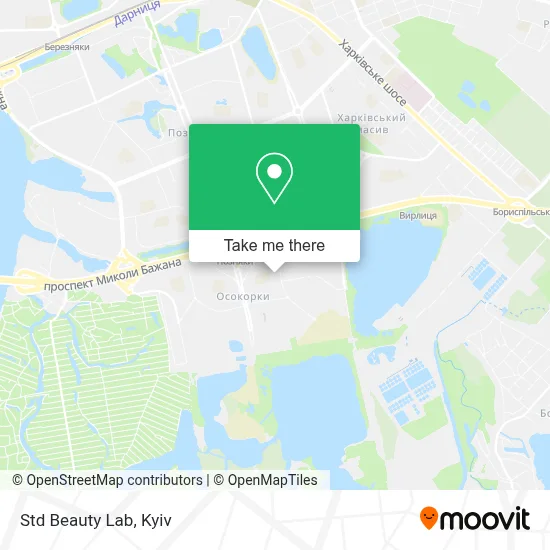 Std Beauty Lab map